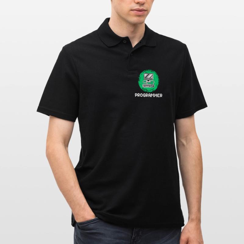 Computer Developer Programmer Computer Geek Men's Polo Shirt