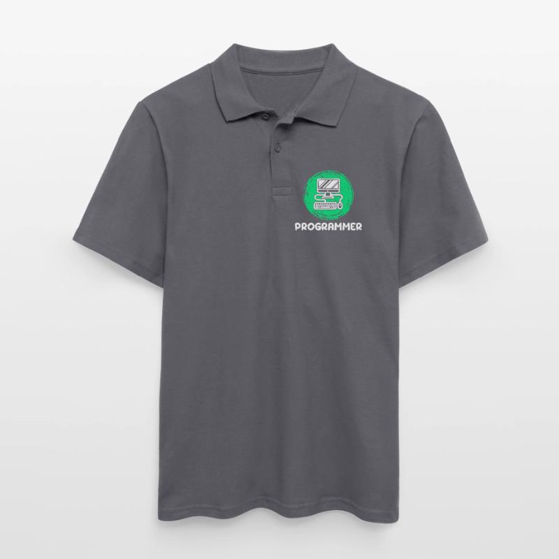 Computer Developer Programmierer Computerfreak Männer Poloshirt
