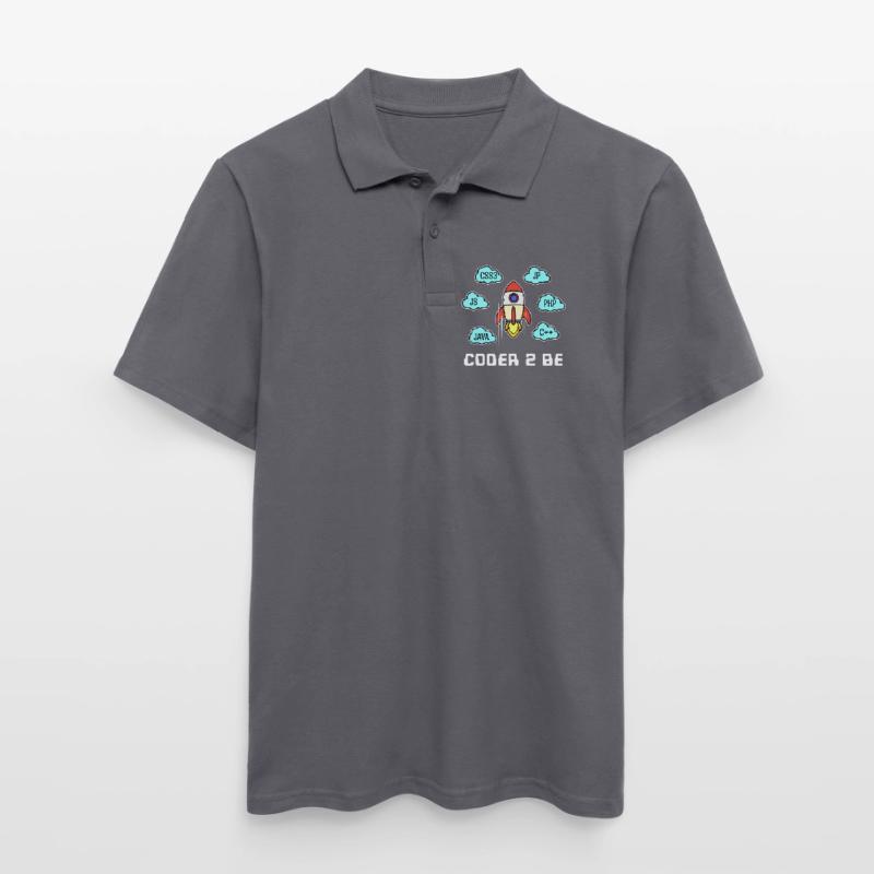 Developer Statement Css Php Java C++ Programmierer Männer Poloshirt