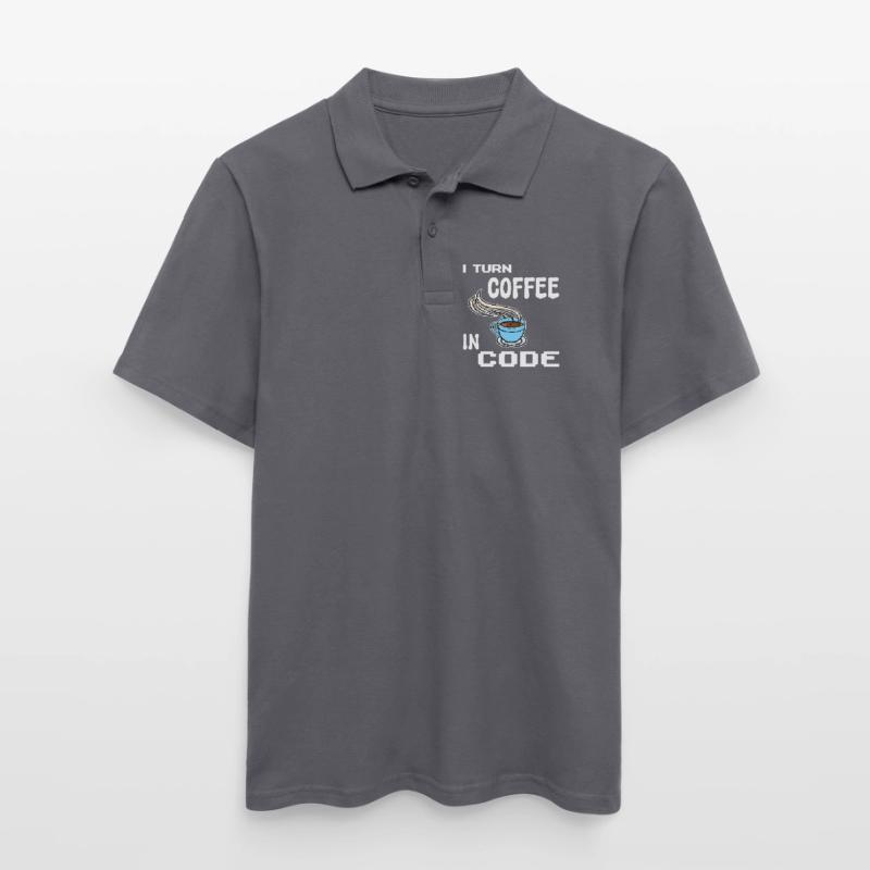 Developer Computerfreak Statement Programmierer Männer Poloshirt