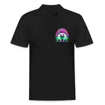 Hérisson - Polo Homme - noir - Devant - Kai (181cm)