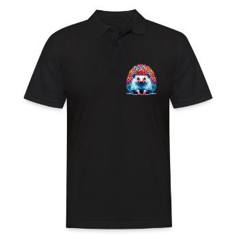 Hérisson - Polo Homme - noir - Devant - Kai (181cm)