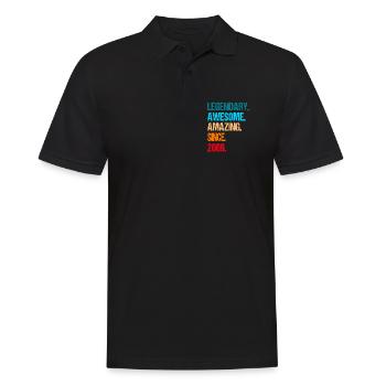 20e anniversaire 2006 - Polo Homme - noir - Devant - Kai (181cm)