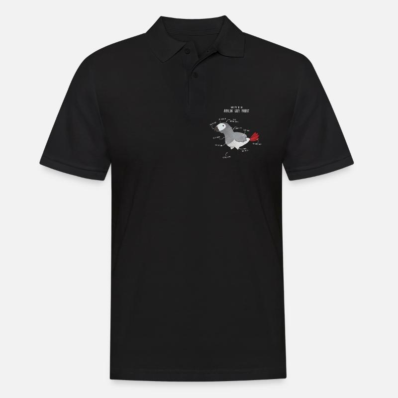 Ball Python Anatomy - Men's Polo Shirt - black