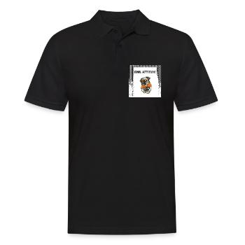 Dog  - Polo Homme - noir - Devant - Kai (181cm)