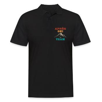 Après Équipe de ski, sports d’hiver, forfaits ski - Polo Homme - noir - Devant - Kai (181cm)