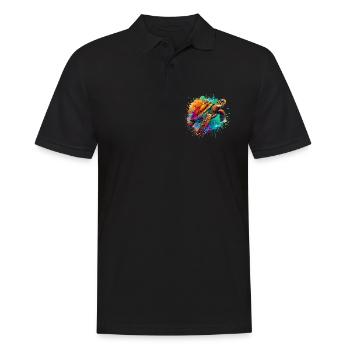 Tortue - Polo Homme - noir - Devant - Kai (181cm)