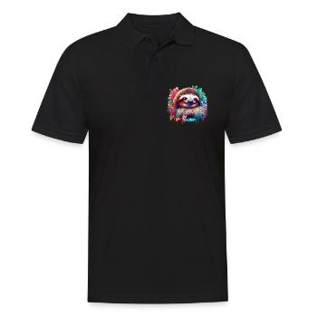 Paresse - Polo Homme - noir - Devant - Kai (181cm)