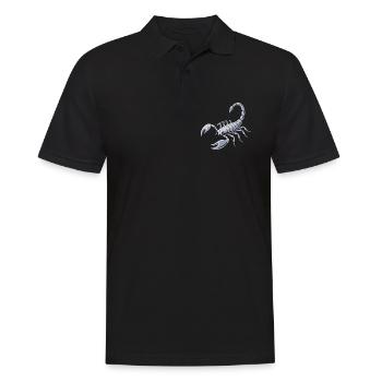 Scorpion féroce - Polo Homme - noir - Devant - Kai (181cm)
