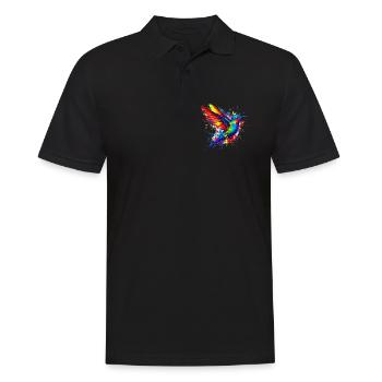 Colibri - Polo Homme - noir - Devant - Kai (181cm)