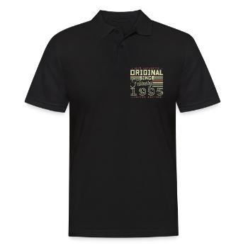 Génial Depuis Février 1995 - Polo Homme - noir - Devant - Kai (181cm)