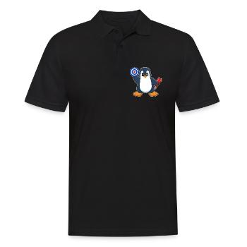 Cible de fléchettes Penguin Dart - Polo Homme - noir - Devant - Kai (181cm)