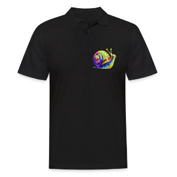 Escargot - Polo Homme - noir - Devant - Kai (181cm)