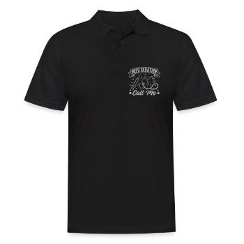 Anesthesiologist Need Sedation Anesthesia - Männer Poloshirt - Schwarz - Vorne - Kai (181cm)
