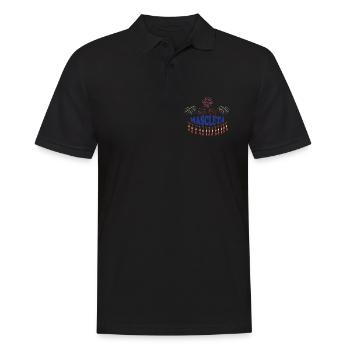 Feux d’artifice de Mascletà - Polo Homme - noir - Devant - Kai (181cm)