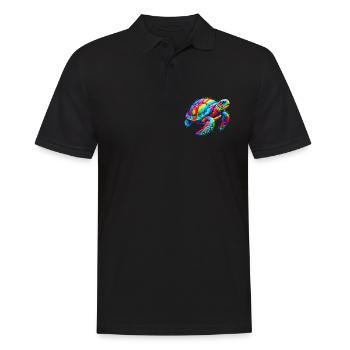 Tortue - Polo Homme - noir - Devant - Kai (181cm)