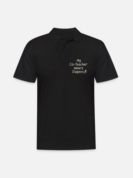 Christlicher Homeschool-mutter-glaube - Männer Poloshirt - Schwarz