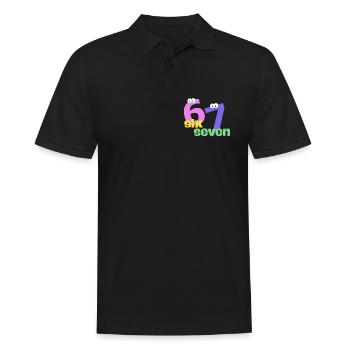Tendance Six Seven - Polo Homme - noir - Devant - Kai (181cm)