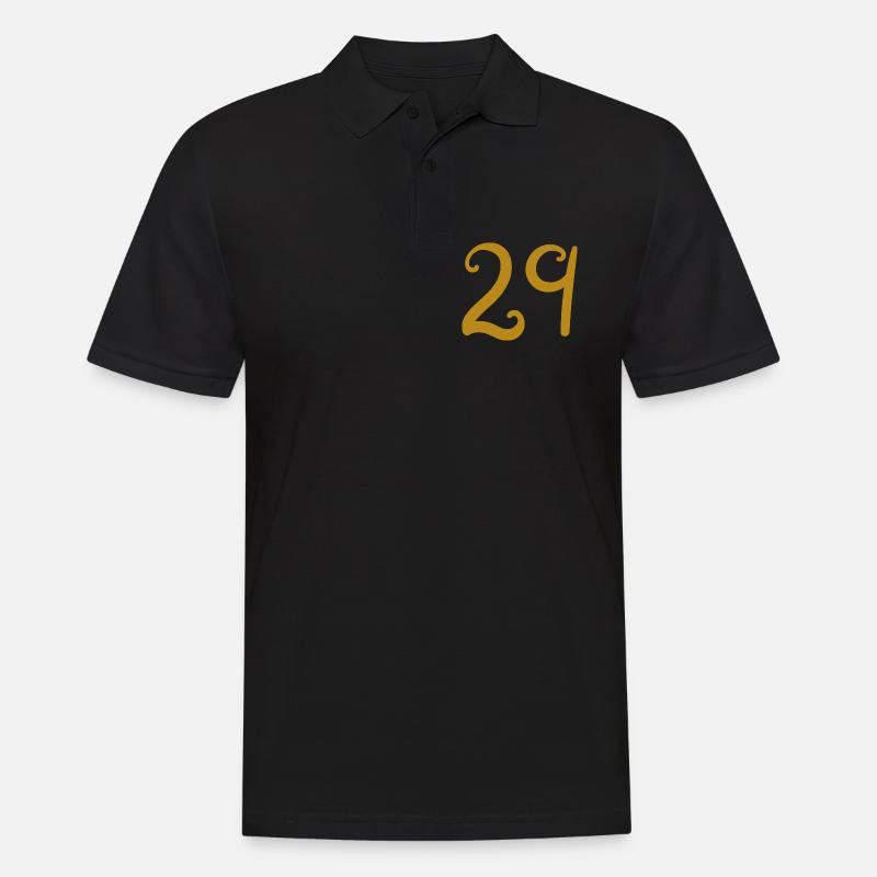 29 - Polo Homme - noir