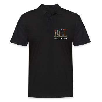 Gartenwerkzeug-Design für Hobbygärtner - Männer Poloshirt - Schwarz - Vorne - Kai (181cm)