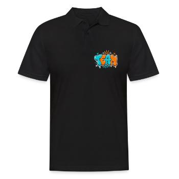 Équipe - Polo Homme - noir - Devant - Kai (181cm)