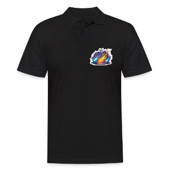 Expérience du laboratoire de la pluie de météores Quadrantide Lab Geek - Polo Homme - noir - Devant - Kai (181cm)