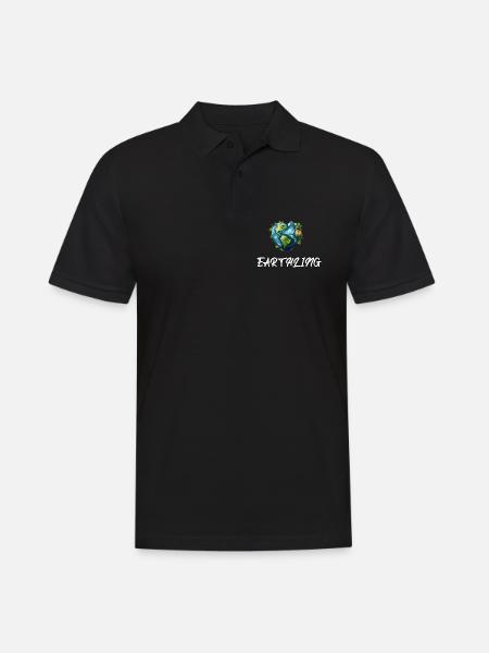 Citoyen terrien du monde - Polo Homme - noir