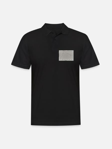 Alterliche Farbenwahrnehmung - Männer Poloshirt - Schwarz