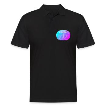 Dessin au trait - Choisir - Polo Homme - noir - Devant - Kai (181cm)