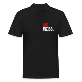 Essen, meine Stadt! - Männer Poloshirt - Schwarz - Vorne - Kai (181cm)