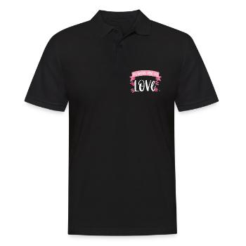 Actrice de théâtre musical Cadeau de chant - Polo Homme - noir - Devant - Kai (181cm)