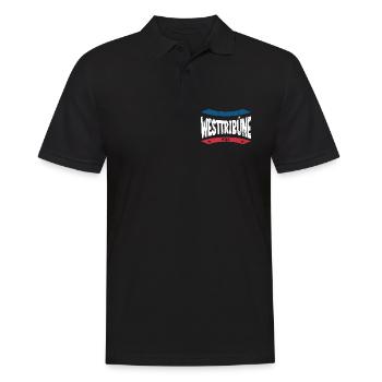 Kiel Stadium West Stand Hoodie, Shirt, Bag - Men's Polo Shirt - black - Front - Kai (181cm)