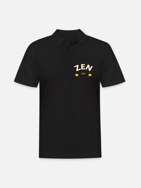 ZEN - Polo Homme - noir