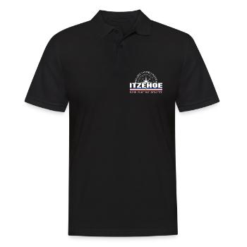 Itzehoe - Men's Polo Shirt - black - Front - Kai (181cm)