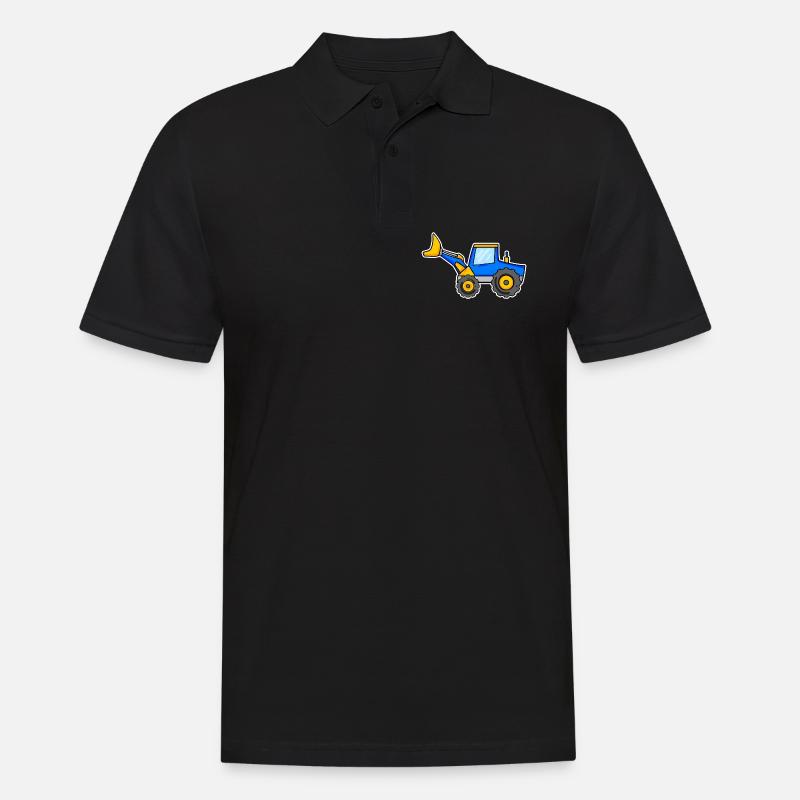 Bagger - Männer Poloshirt - Schwarz