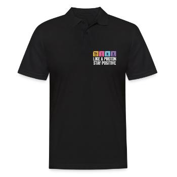 Physique Positif Séjour Fun - Polo Homme - noir - Devant - Kai (181cm)