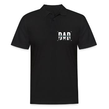 Papa, tu es mon héros Chemise - Polo Homme - noir - Devant - Kai (181cm)