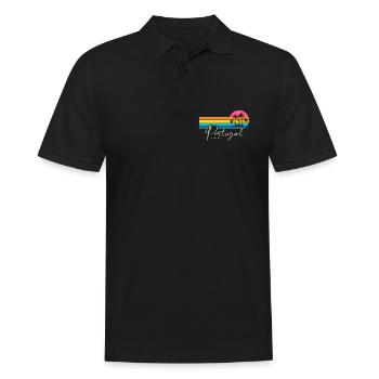Portugal - Men's Polo Shirt - black - Front - Kai (181cm)