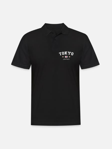Tokyo Japan - Men's Polo Shirt - black