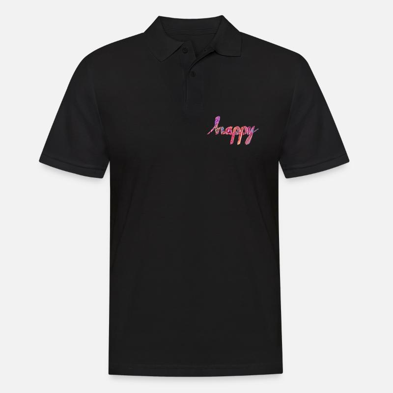 content - Polo Homme - noir