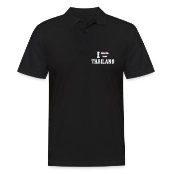 Thaïlande - Polo Homme - noir - Devant - Kai (181cm)