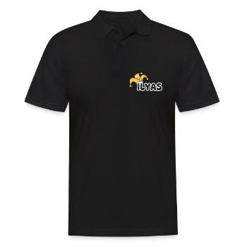 Shrovetide Ilyas - Men's Polo Shirt - black - Front - Kai (181cm)