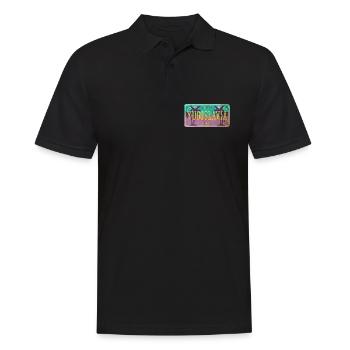 Signe vintage Yougoslavie - Polo Homme - noir - Devant - Kai (181cm)