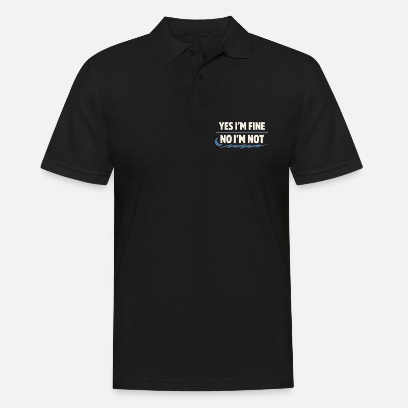 Perimenopause Humor Perimenopause - Männer Poloshirt - Schwarz