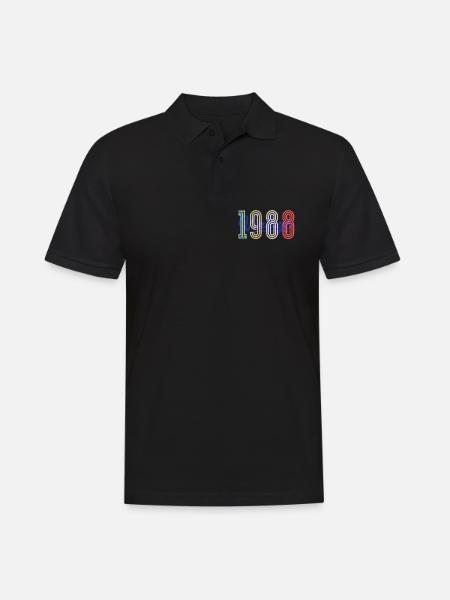 Millésime 1988 - Polo Homme - noir