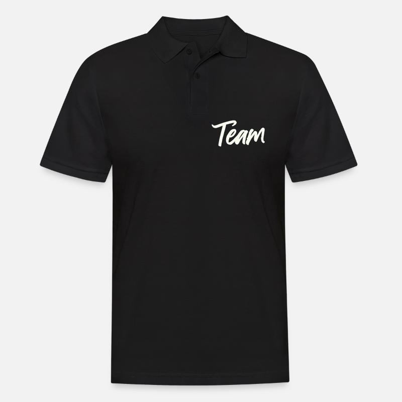 Équipe - Polo Homme - noir
