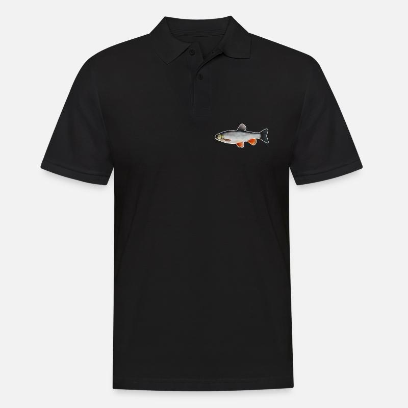 Döbel.1 - Männer Poloshirt - Schwarz