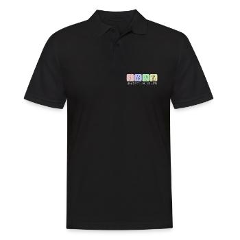 Éléments centraux pour faire face à la bêtise - Polo Homme - noir - Devant - Kai (181cm)