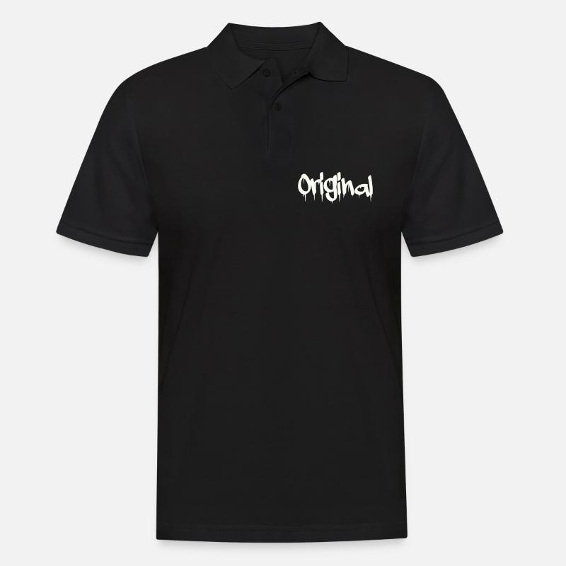 original - Männer Poloshirt - Schwarz