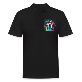 Dog Saying Beagle Design pour les amoureux des chiens - Polo Homme - noir - Devant - Kai (181cm)